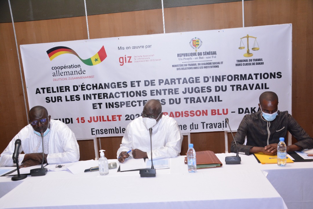 15 juillet 2021:  Atelier d&rsquo;échanges et de partage d&rsquo;informations sur les interactions entre juges du travail et inspecteurs du travail